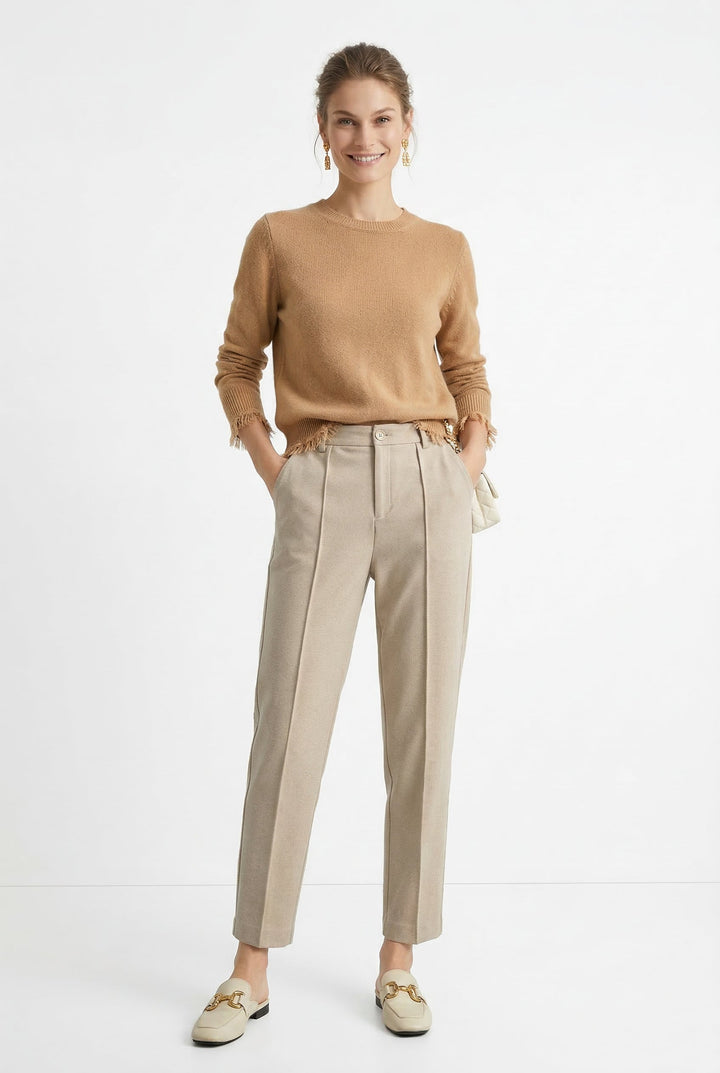Elira Tapered Wool Trousers