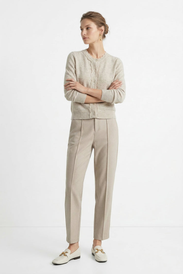 Elira Tapered Wool Trousers