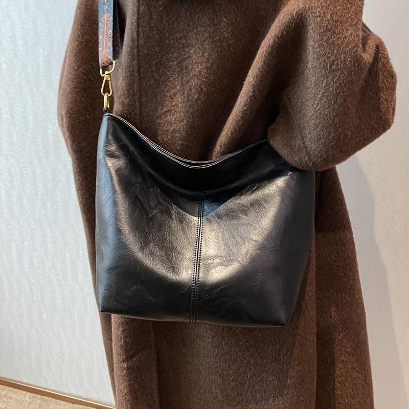 Mave Woven Strap Shoulder Bag