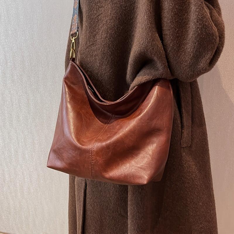 Mave Woven Strap Shoulder Bag