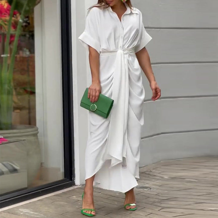 Liora Draped Summer Dress