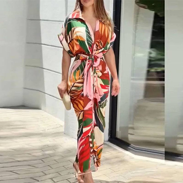 Liora Draped Summer Dress