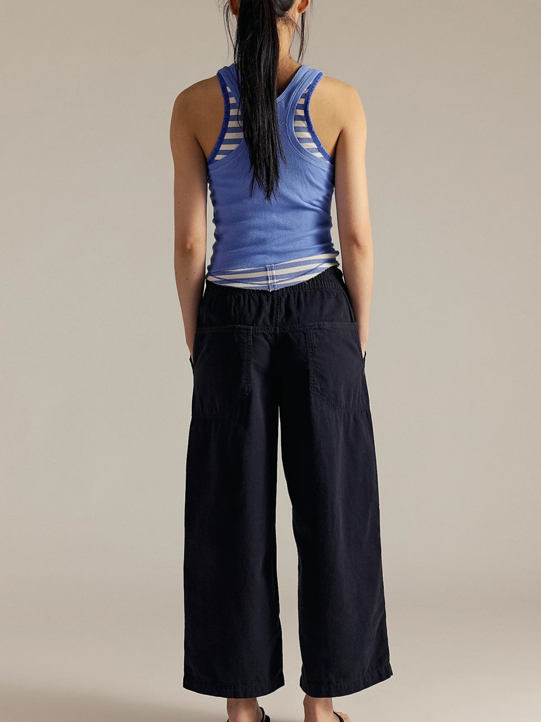 Solara Drawstring Crop Jeans