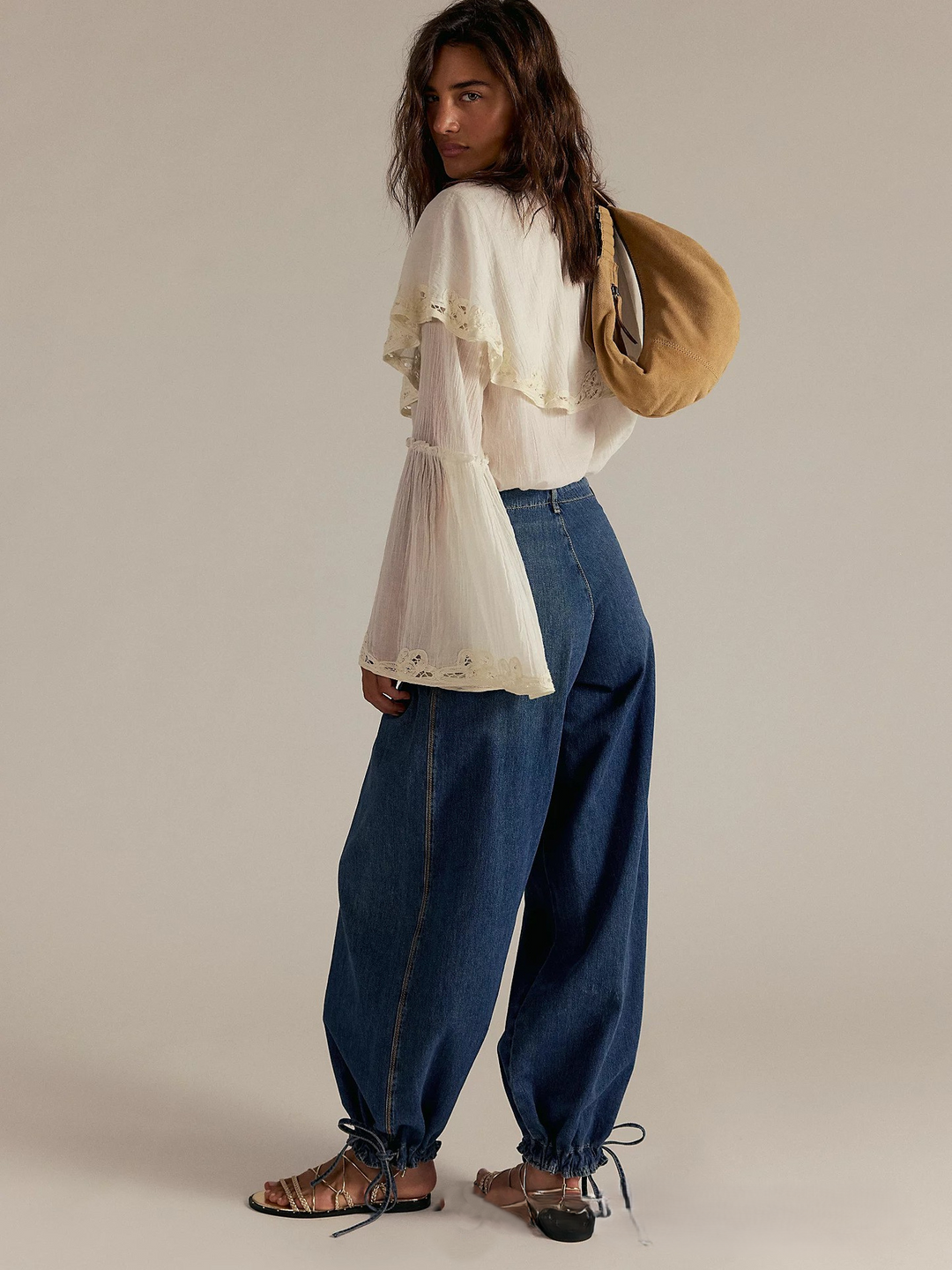 Zélie Wide-Leg Vintage Denim Jeans
