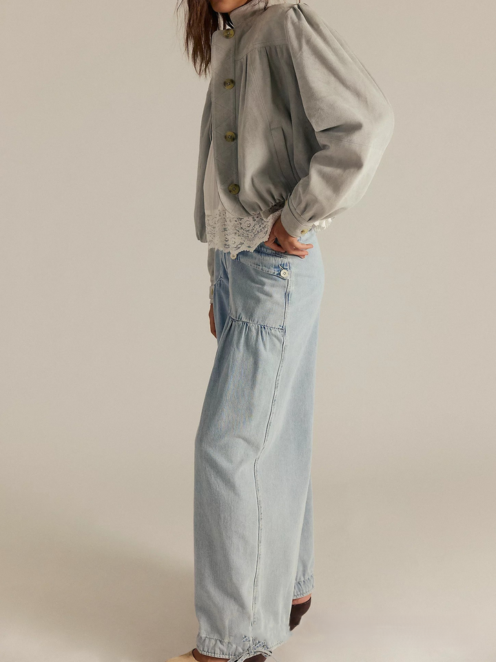 Zélie Wide-Leg Vintage Denim Jeans