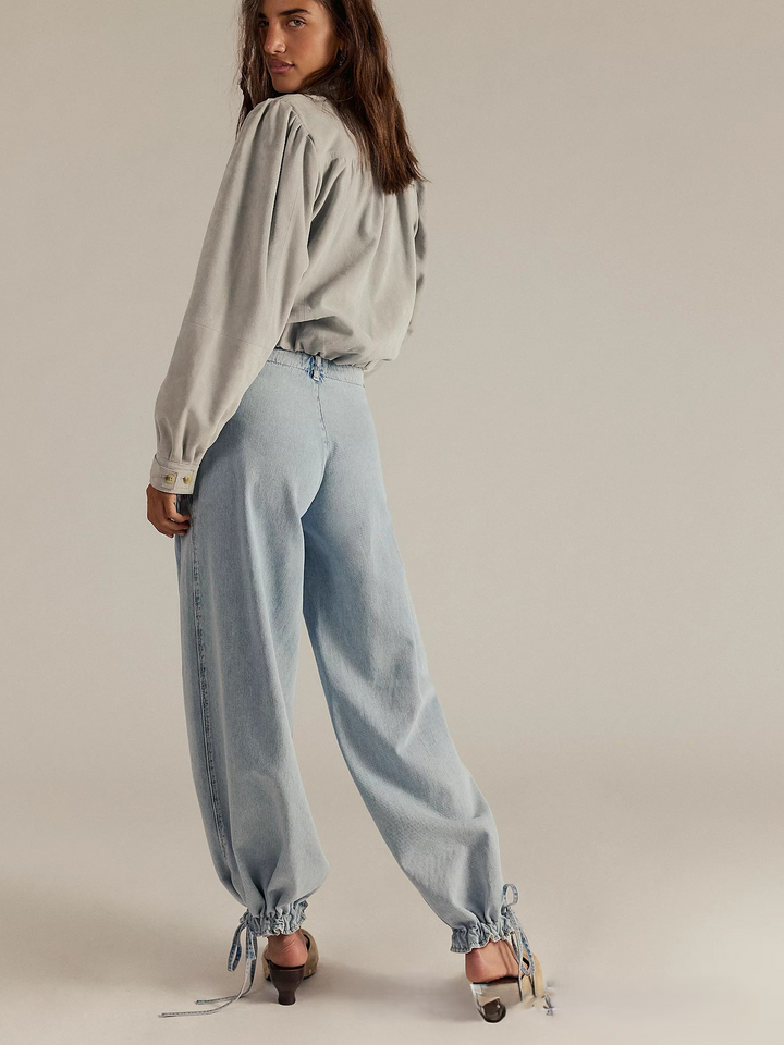 Zélie Wide-Leg Vintage Denim Jeans