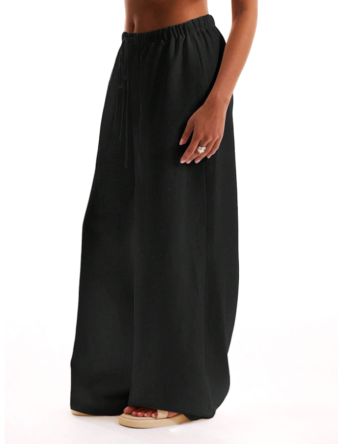 Aveline Linen Drawstring Trousers