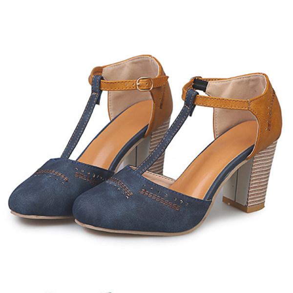 Janet Orthopedic Block Heel Shoes