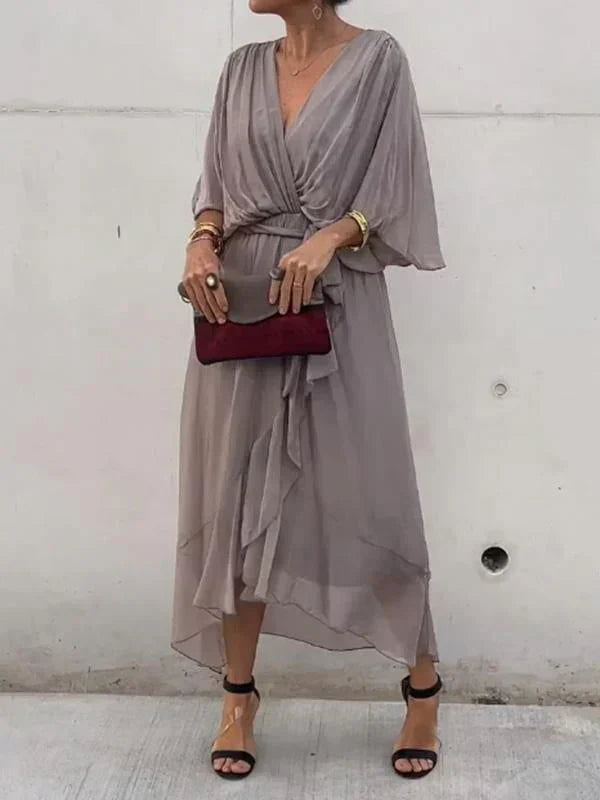 Whitney Soft V-Neck Dress