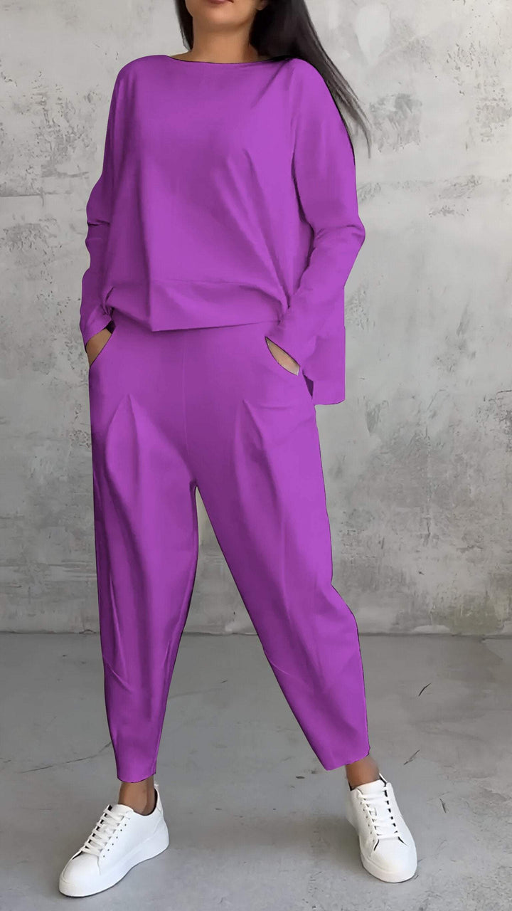 Nora Long Sleeve Lounge Set