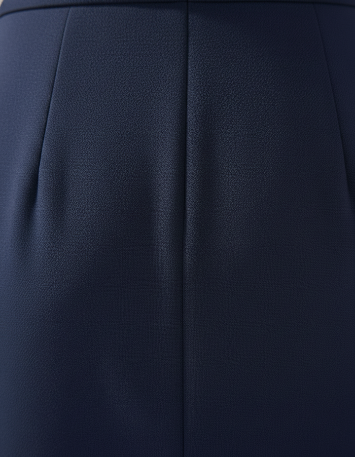 Lucienne Button Front Tailored Midi Dress