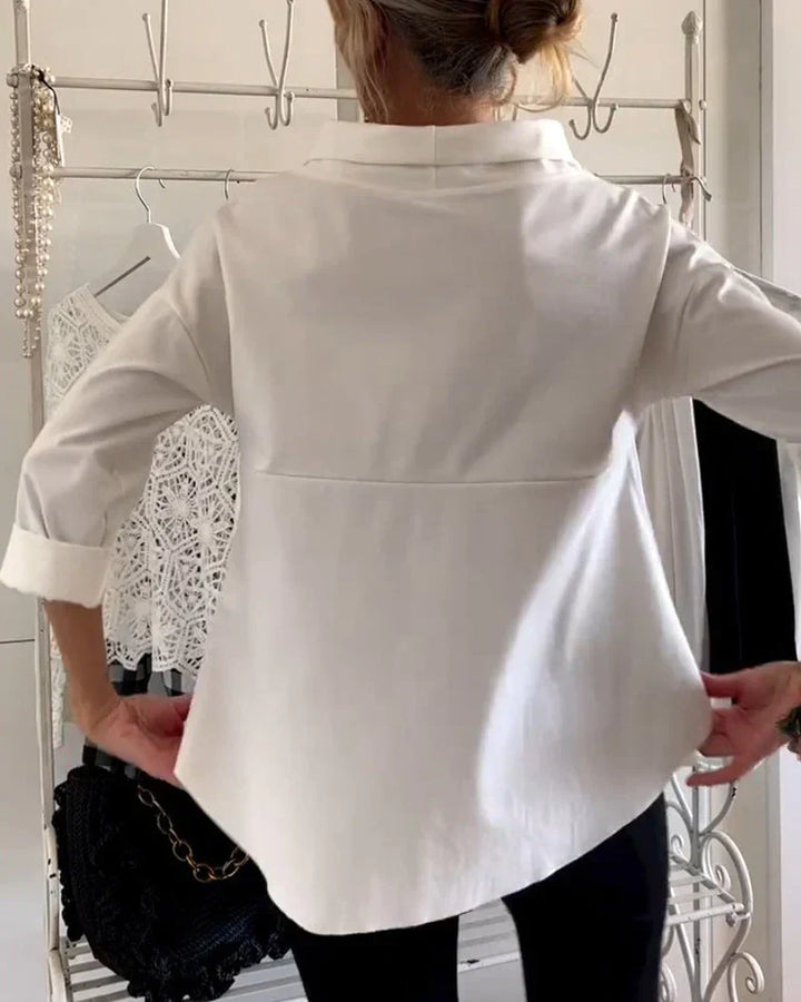 Maya Bateau Neck Casual Top