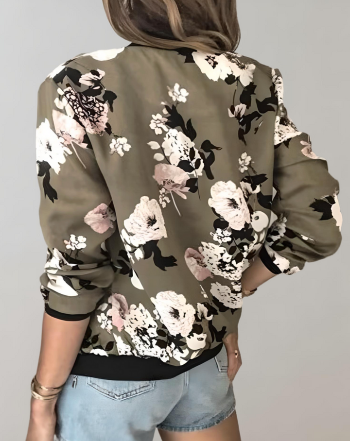 Florentine Floral Bomber Jacket