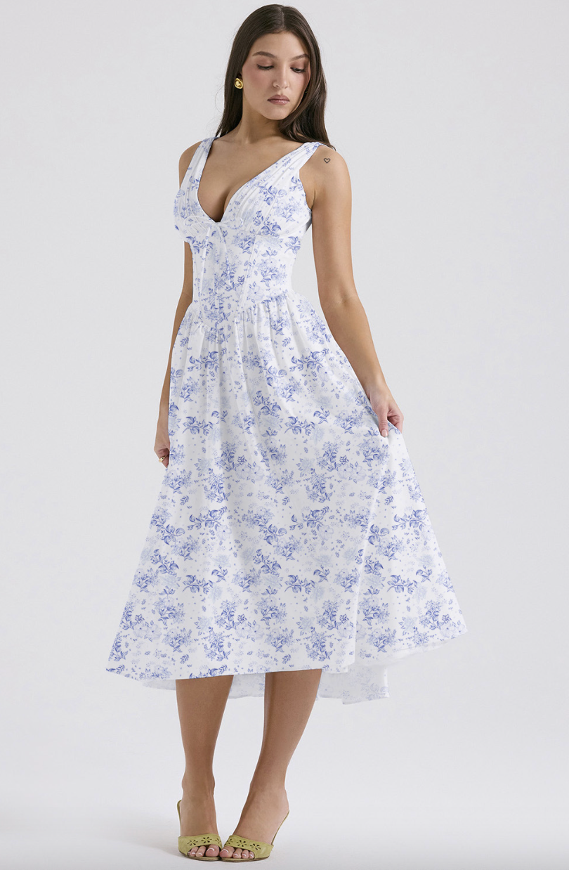Sophia Floral Summer Dress