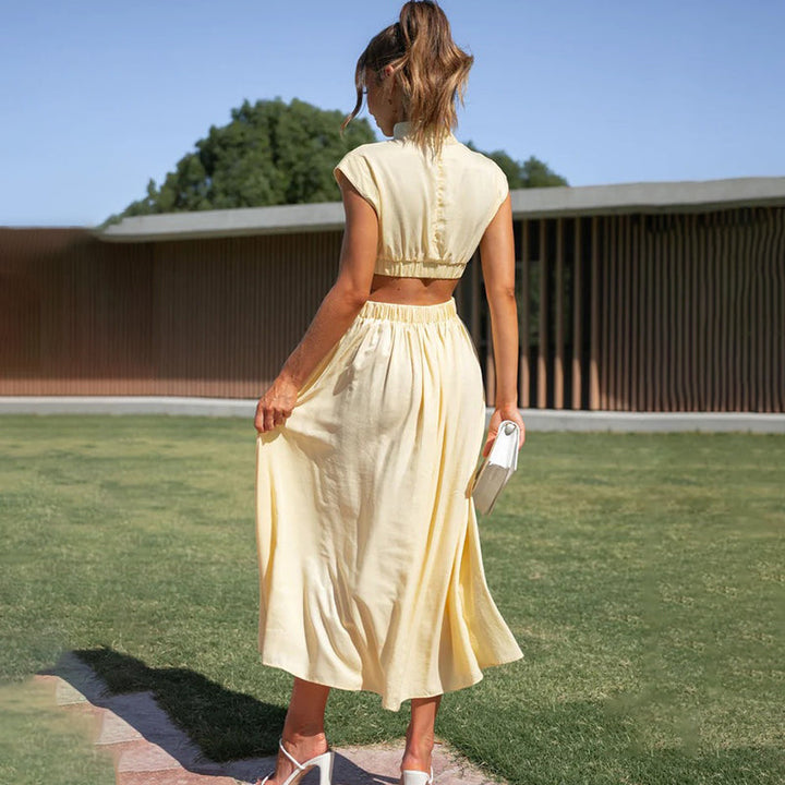 Chloé Halter Neck Midi Dress