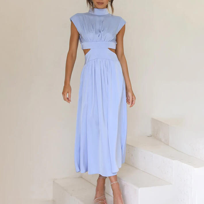 Chloé Halter Neck Midi Dress