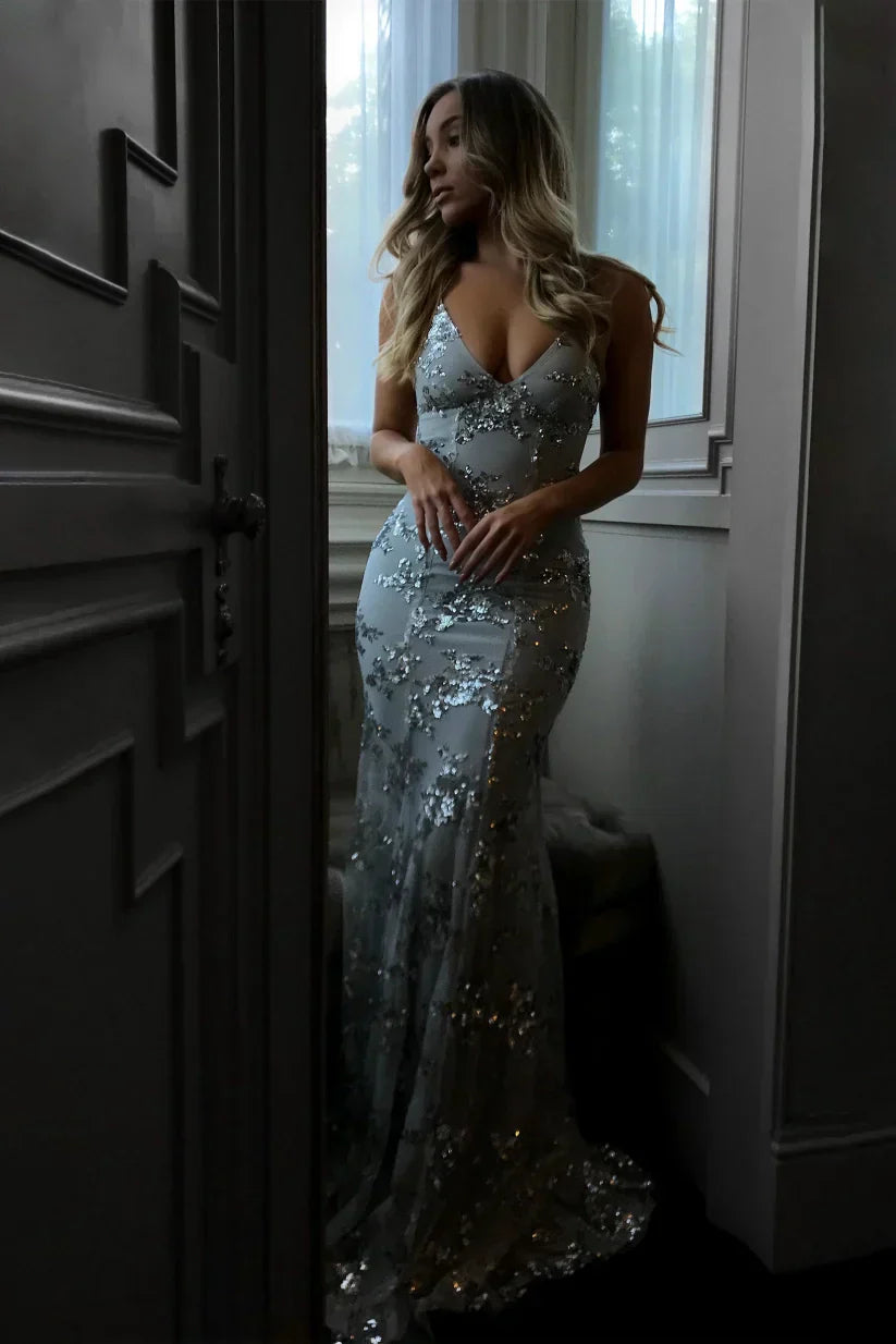 Selene Sequin Mermaid Maxi Dress
