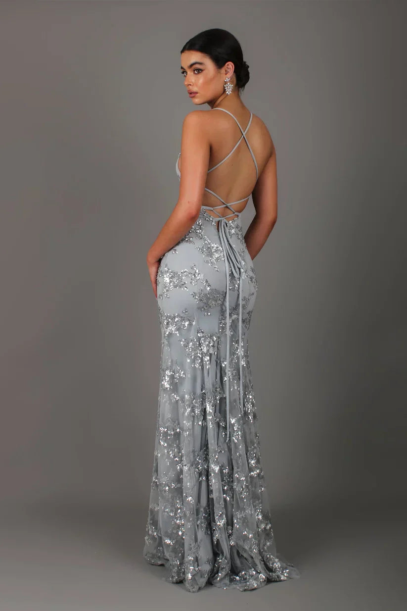 Selene Sequin Mermaid Maxi Dress