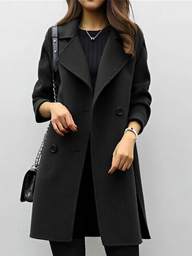 Mette Double-Breasted Coat