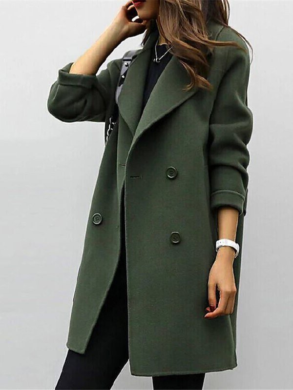 Mette Double-Breasted Coat