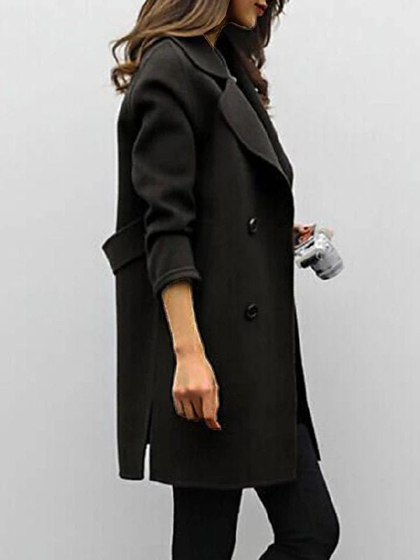 Mette Double-Breasted Coat