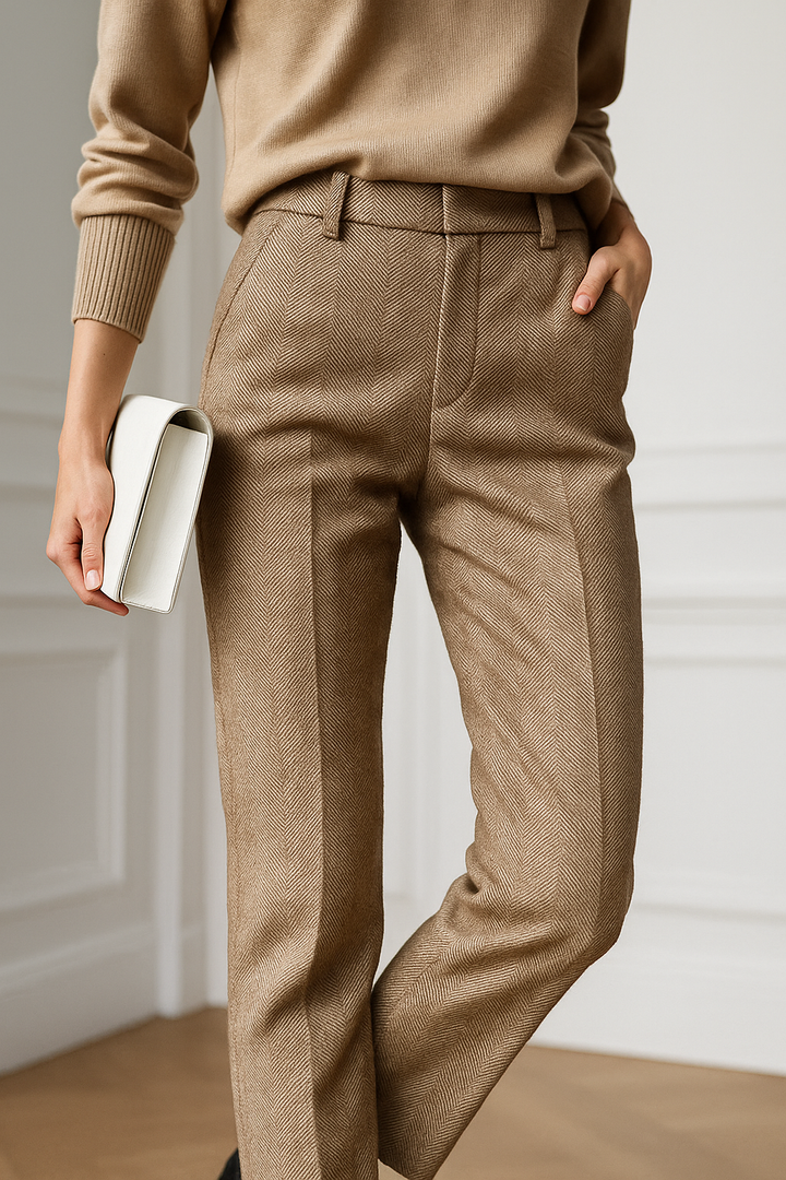 Valentina Straight-Leg Trouser