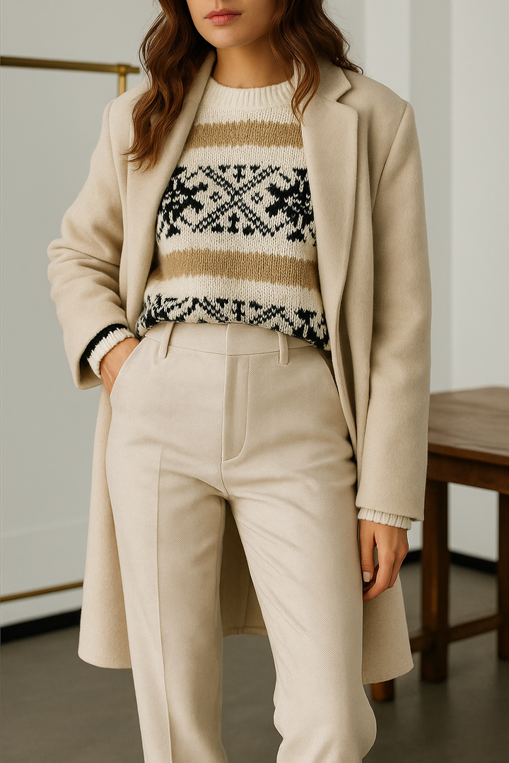 Valentina Straight-Leg Trouser