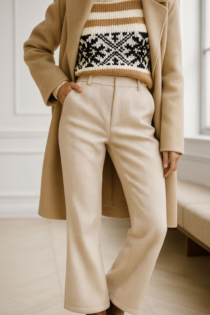 Valentina Straight-Leg Trouser