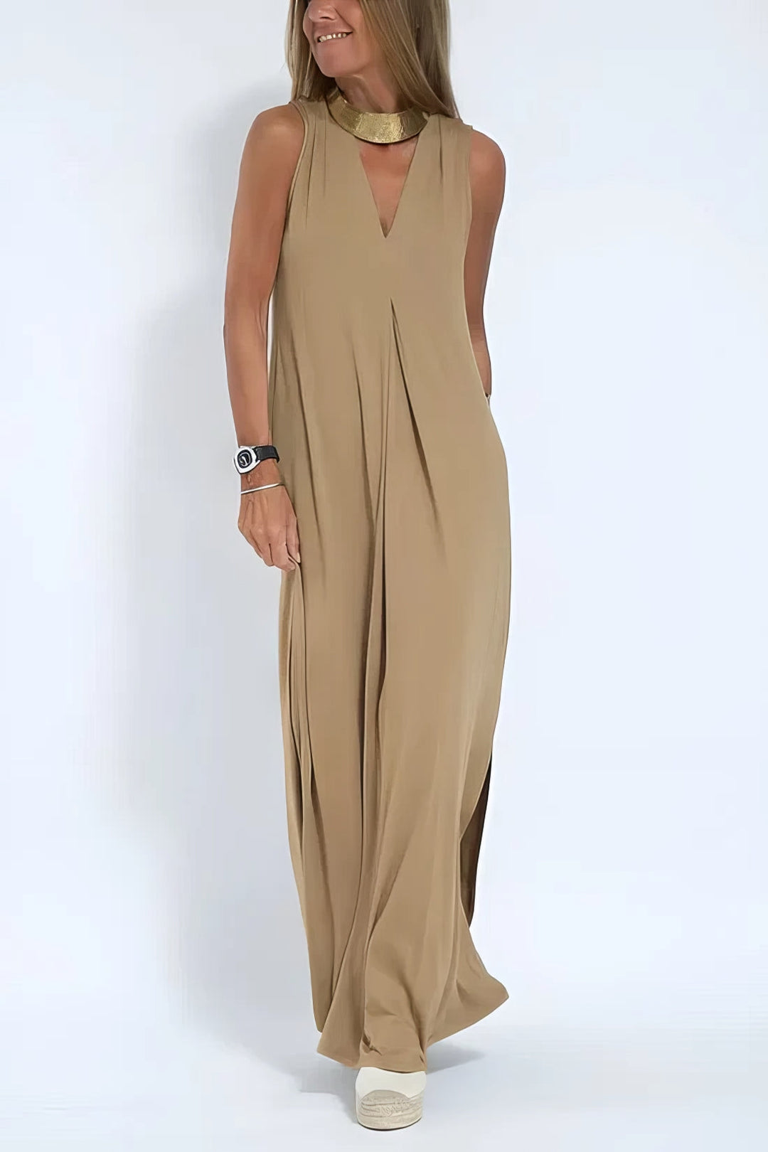 Juno Coordinated Cardigan Maxi Dress