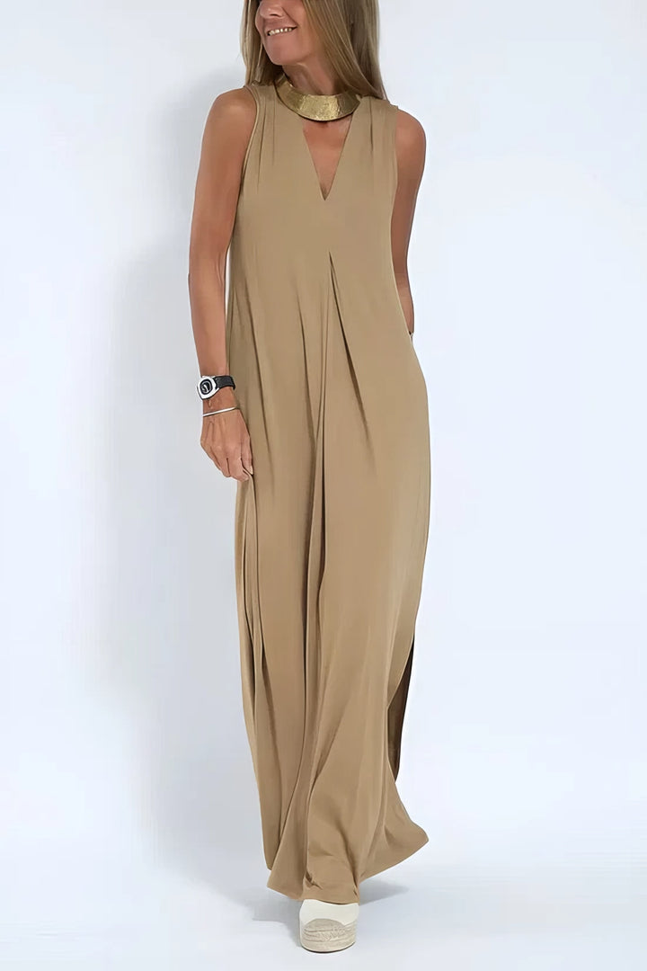 Juno Coordinated Cardigan Maxi Dress