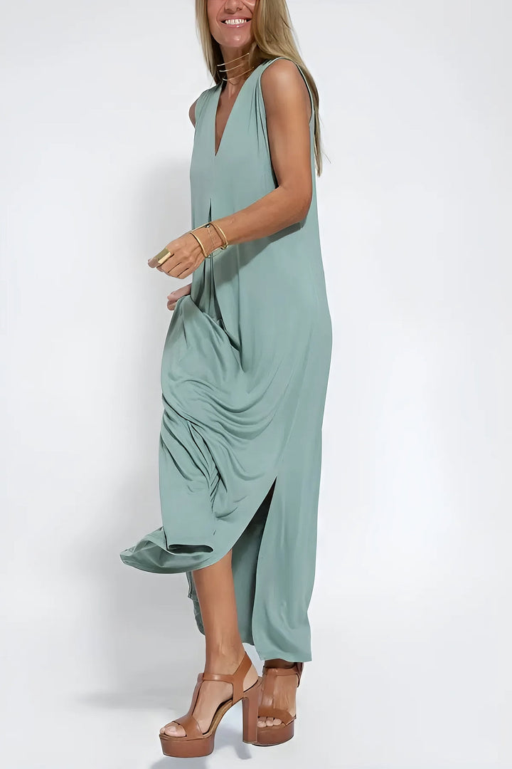 Juno Coordinated Cardigan Maxi Dress